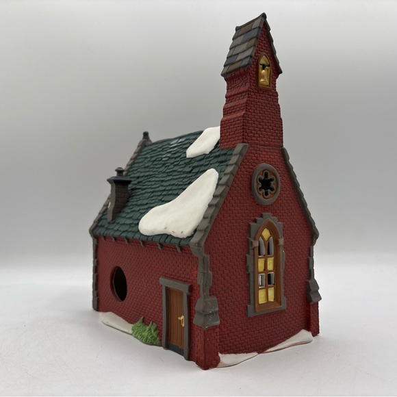 Department 56 1995 Vintage HVC Dickens Village Series Dudden Cross Church 5834-3 - Picture 6 of 12